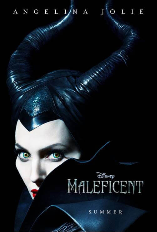 Poster for Maleficent Starring Angelina Jolie