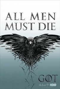 Game of Thrones Season 4 Poster All Men Must Die