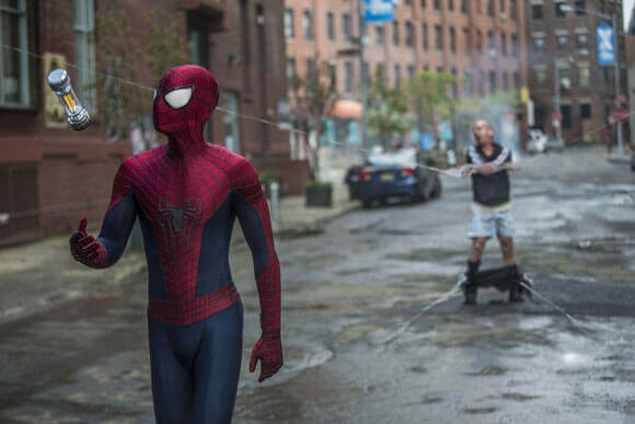 Andrew Garfield in The Amazing Spider-Man 2 Super Bowl Trailer