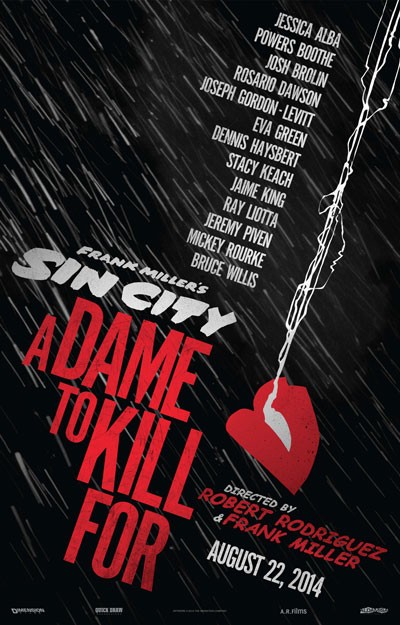 Sin City A Dame to Kill For Trailer and Poster