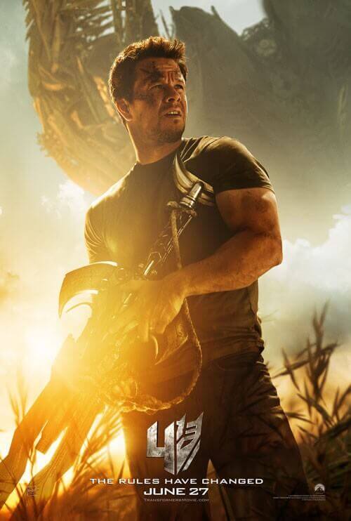 Mark Wahlberg poster from Transformers: Age of Extinction