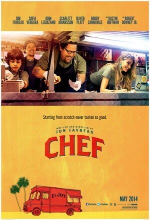 Chef Trailer and Theatrical Poster