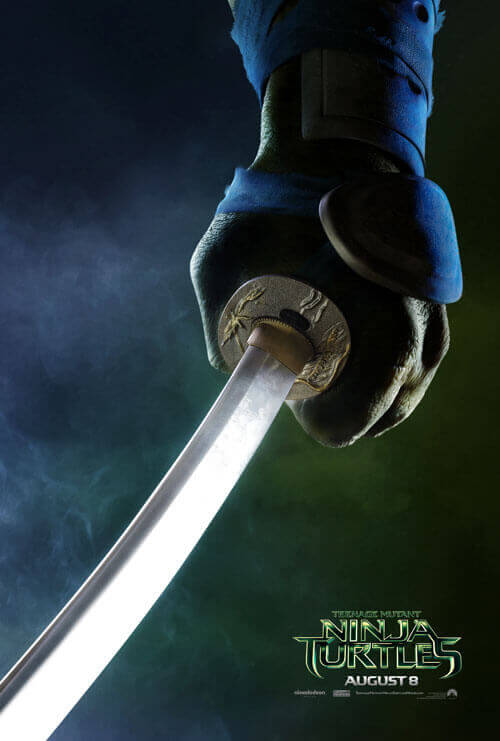 TMNT Leonardo Teaser Poster
