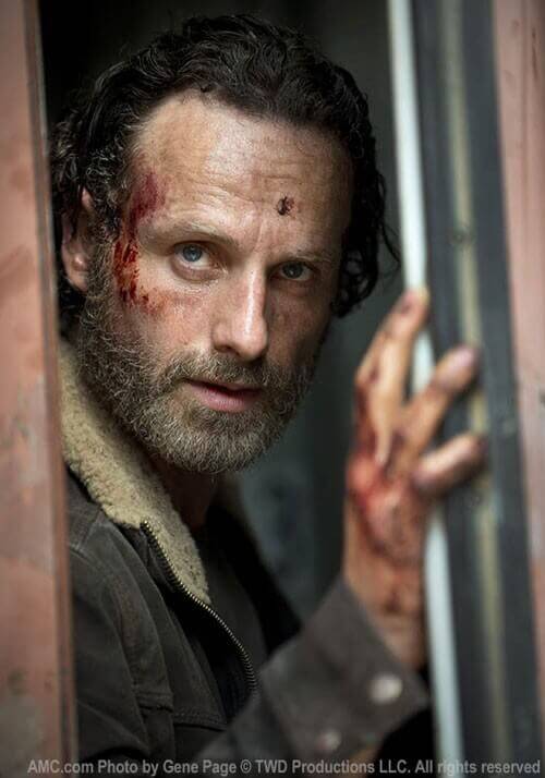 Andrew Lincoln in 'The Walking Dead' season 5 photo