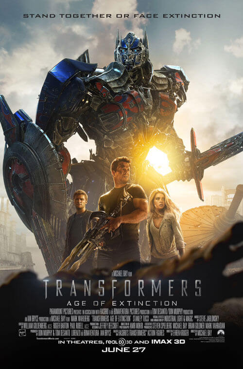 Transformers: Age of Extinction trailer and poster