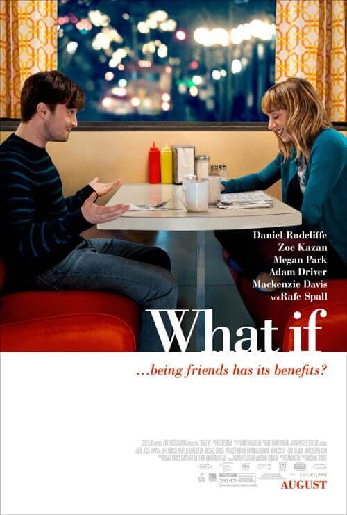 What If movie poster with Daniel Radcliffe and Zoe Kazan