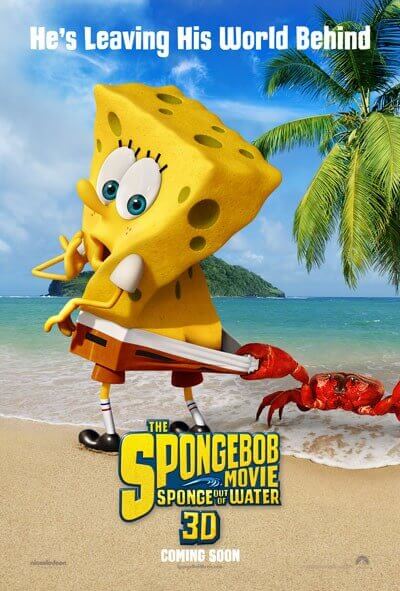 The Spongebob Movie: Sponge Out of Water Poster and Trailer