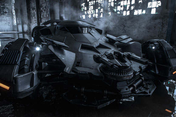 Batman vs Superman Batmobile Photo