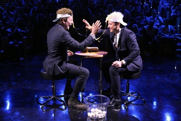 Bradley Cooper and Jimmy Fallon Play Egg Roulette