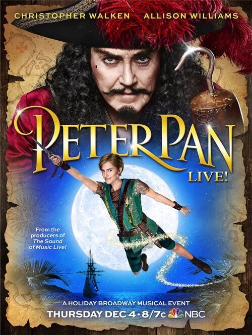 Peter Pan Live Poster Revealed