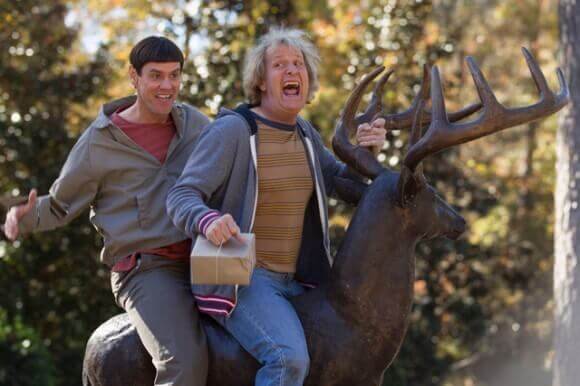 Dumb and Dumber To with Jim Carrey and Jeff Daniels