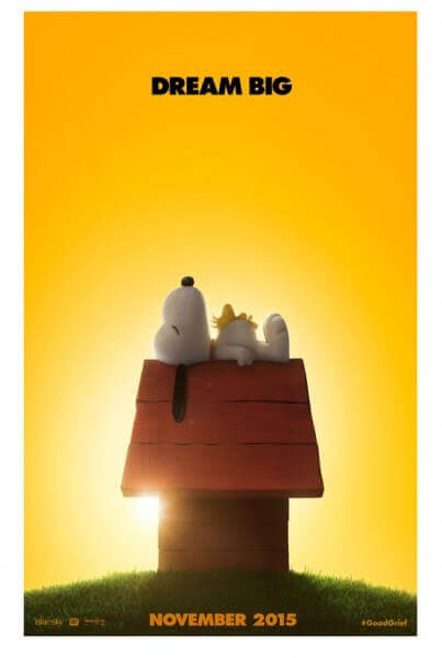 Peanuts Movie Teaser Poster with Snoopy