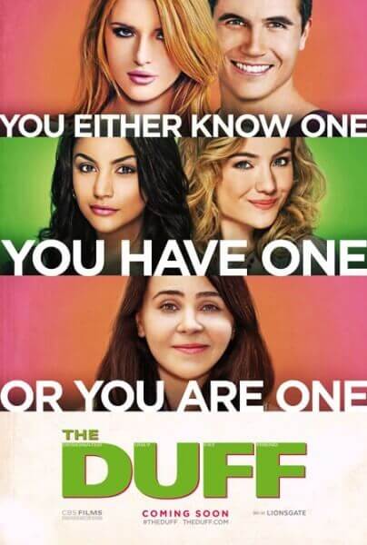 The Duff Movie Trailer and Poster