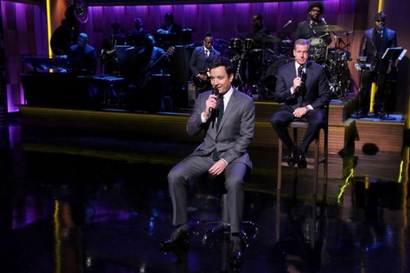Jimmy Fallon and Brian Williams Slow Jam the News