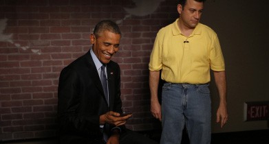 President Obama Reads Mean Tweets on Jimmy Kimmel LIve