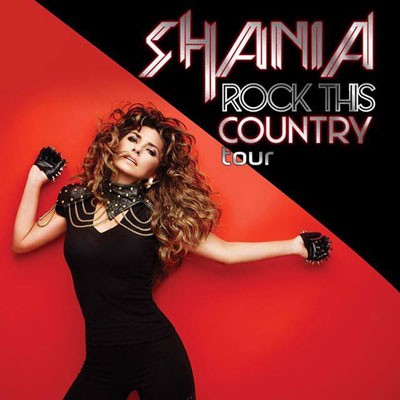 Shania Twain Rock This Country Tour Dates