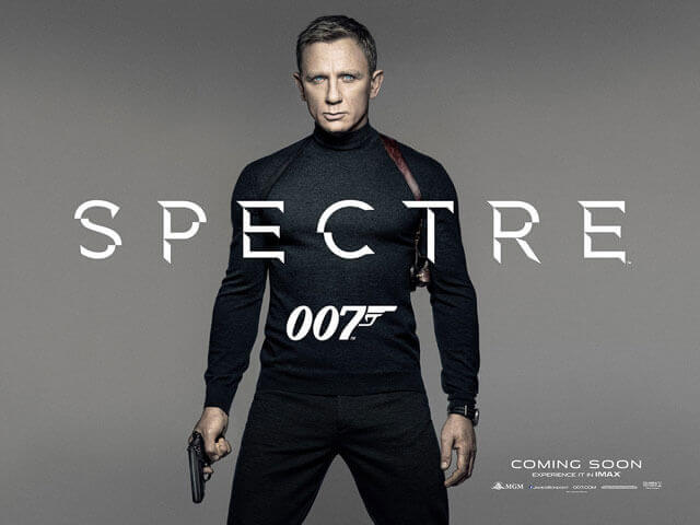 Spectre Teaser Poster with Daniel Craig
