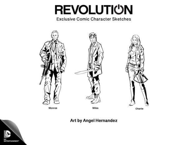Revolution Character Sketches