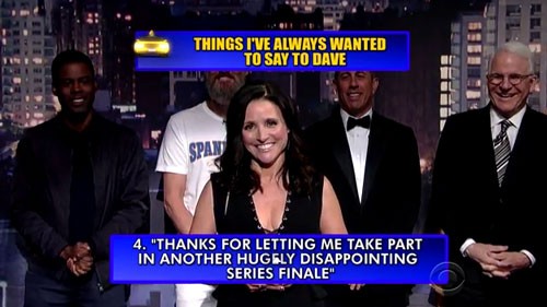 David Letterman's Finale Top 10 List