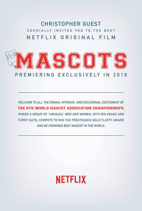 Netflix Cheers About Christopher Guest's Mascots