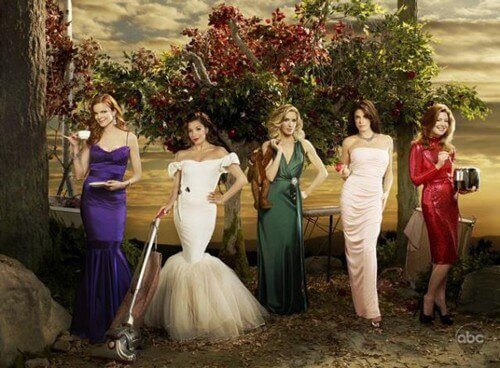 The Ladies of Wisteria Lane in Desperate Housewives