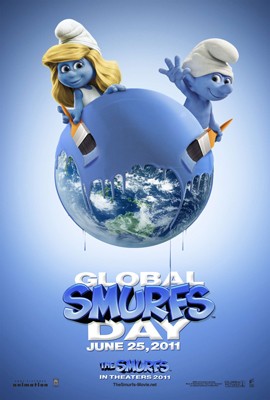 Global Smurfs Day Poster
