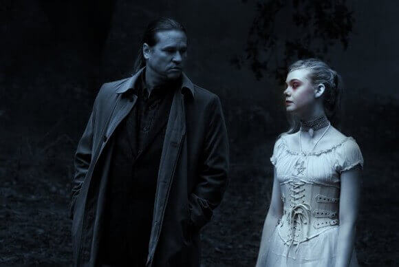 Val Kilmer and Elle Fanning in Twixt