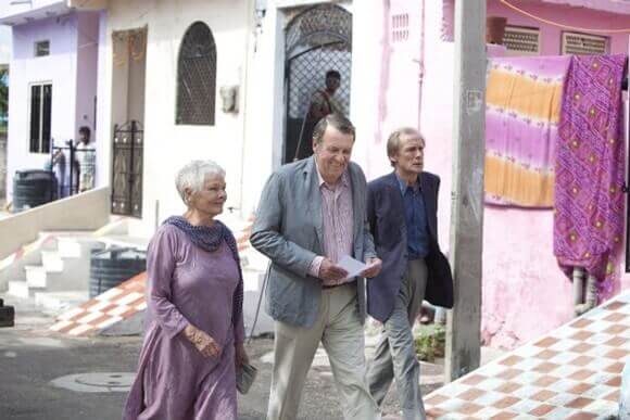 Judi Dench, Bill Nighy and Tom Wilkinson in The Best Exotic Marigold Hotel