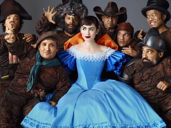 Lily Collins in Snow White