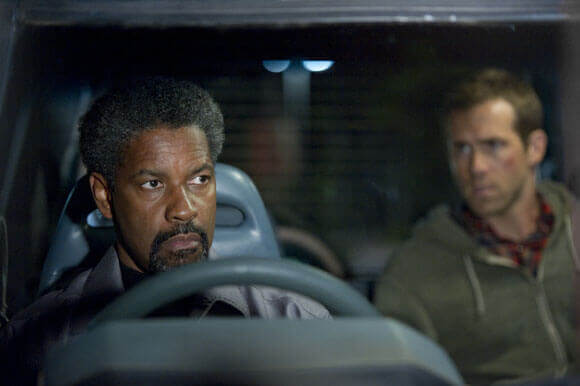 Denzel Washington and Ryan Reynolds in 'Safe House'