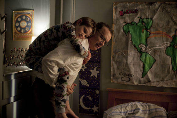 Tom Hanks and Thomas Horn in 'Extremely Loud and Incredibly Close' 