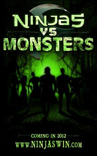 Ninjas vs Monsters Teaser Poster