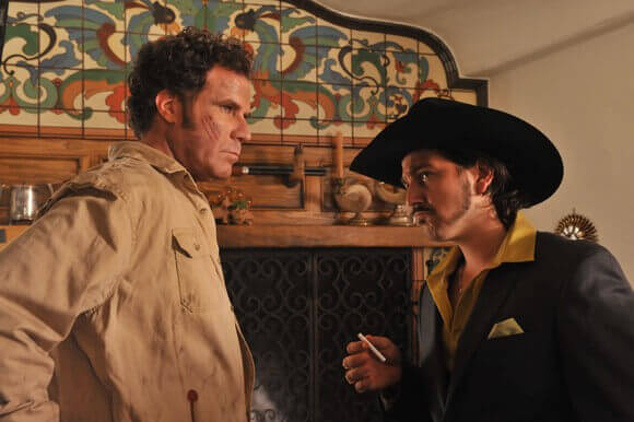 Will Ferrell and Diego Luna in Casa de mi Padre