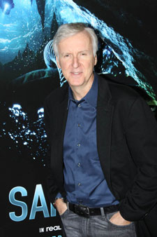 James Cameron at the Sanctum Premiere