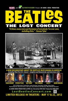 The Beatles The Lost Concert Poster