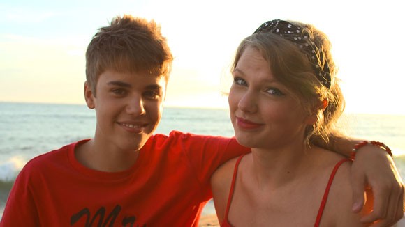Justin Bieber and Taylor Swift