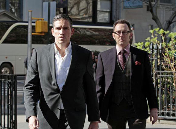 Jim Caviezel and Michael Emerson in 'Person of Interest' 