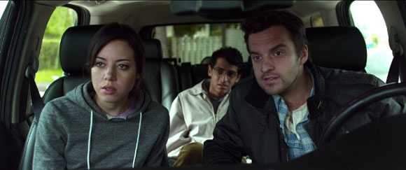 Aubrey Plaza and Jake M Johnson in 'Safety Not Guaranteed'