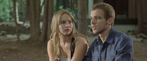 Jennifer Lawrence and Max Thieriot in House at the End of the Street.