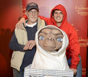 Steven Spielberg and ET 