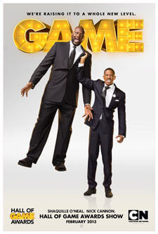 Shaquille O'Neal and Nick Cannon Host Game Awards