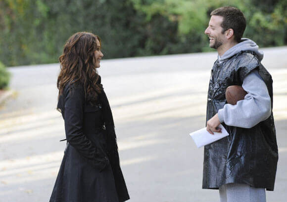 Jennifer Lawrence and Bradley Cooper in 'Silver Linings Playbook'