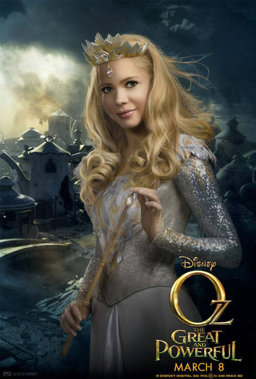 Michelle Williams as Glinda in Oz The Great and Powerful