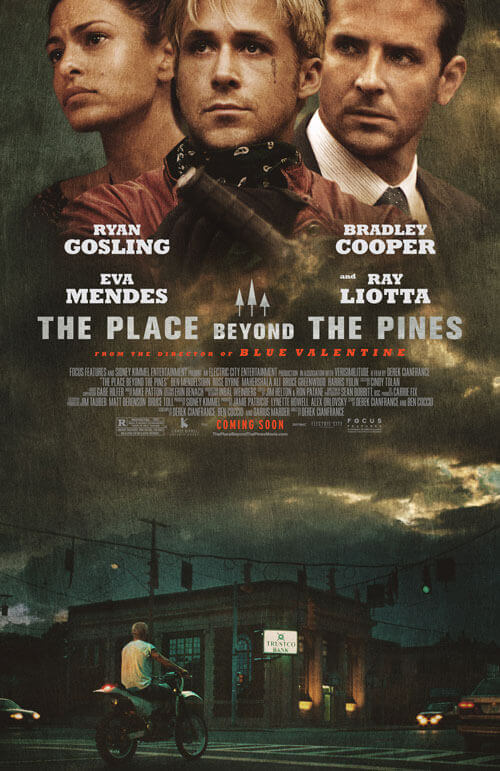 The Place Beyond the Pines Poster with Ryan and Bradley