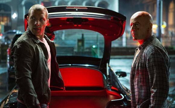 Jai Courtney and Bruce Willis star in 'A Good Day to Die Hard'