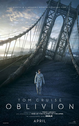 Tom Cruise Oblivion Poster