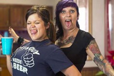 Amanda Adams and Shelley Groff in Welcome to Myrtle Manor
