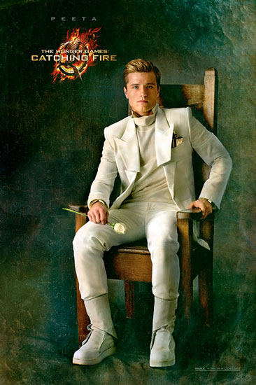 Josh Hutcherson as Peeta in The Hunger Games Catching Fire