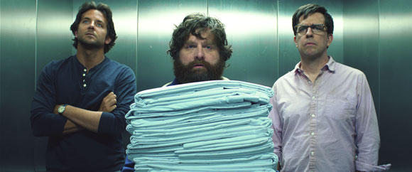 Bradley Cooper, Zach Galifianakis, Ed Helms in The Hangover 3