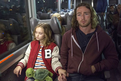 Johnny Sequoyah as Bo and Jake McLaughlin as Tate in 'Believe' 